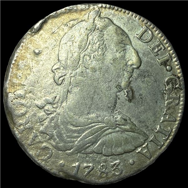 1783-Mo FM Silver 8 Reales (Mexico City Mint)  HIGH GRADE