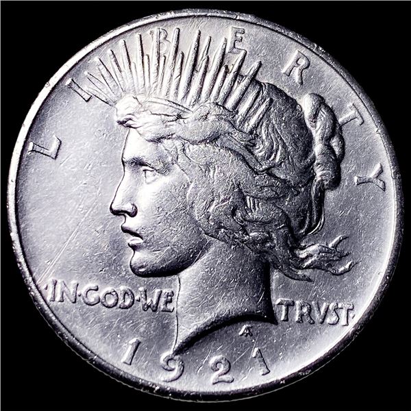 1921 Silver Peace Dollar CLOSELY UNCIRCULATED