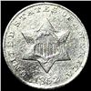 Image 1 : 1852 Silver Three-Cent Piece CLOSELY  UNCIRCULATED