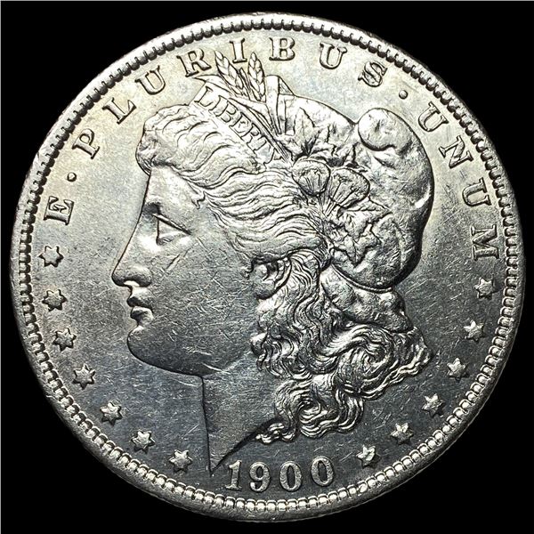 1900-O/CC Silver Morgan Dollar ABOUT  UNCIRCULATED