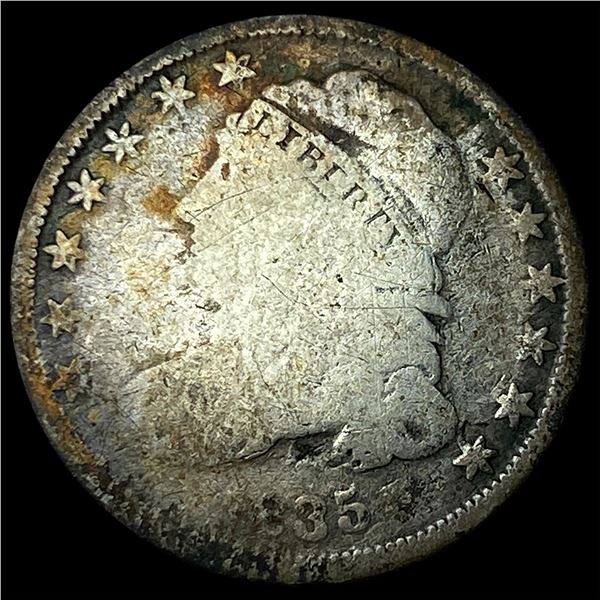 1835 Silver Capped Bust Dime NICELY  CIRCULATED