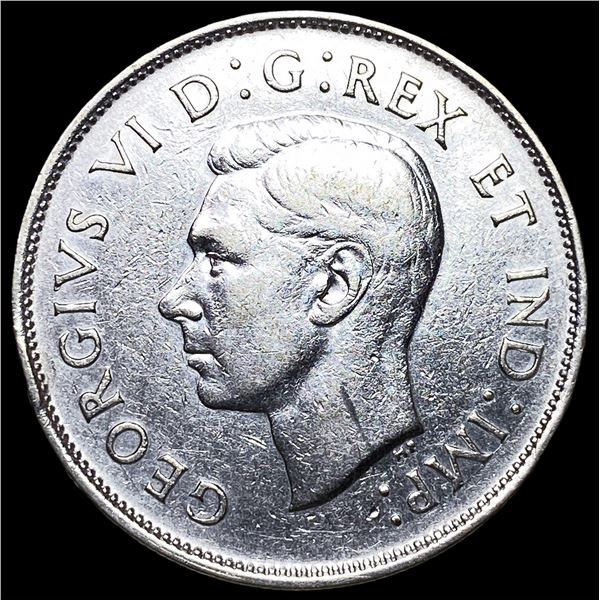 1940 Canada Silver 50 Cents GEM BU