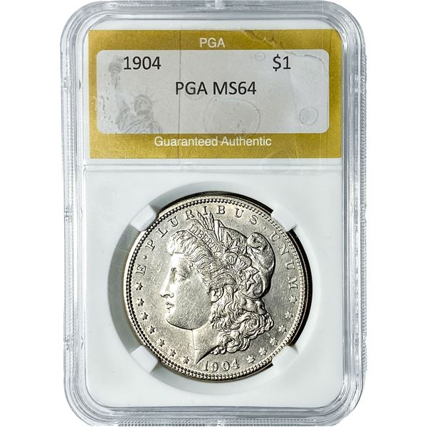 1904 Morgan Silver Dollar PGA MS64
