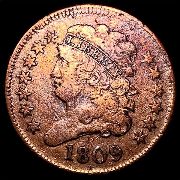 1809 Classic Head Half Cent HIGH GRADE