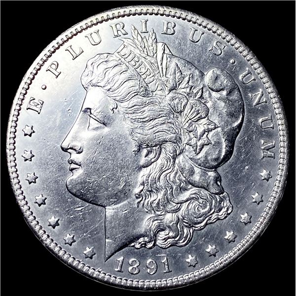 1891-CC Silver Morgan Dollar UNCIRCULATED