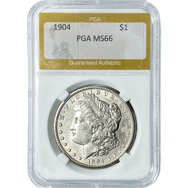 1904 Morgan Silver Dollar PGA MS66