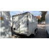 Image 3 : 2010 FOREST RIVER CARGO MATE TANDEM AXLE COVERED TRAILER WHITE VIN NIL