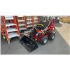 Image 1 : SDLOOL SL323TZ RED STAND ON GAS POWERED MINI SKID STEER LOADER, 13.5 HP, PNEUMATIC TIRES, 420CC