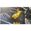 Image 6 : SDLOOL SL360T YELLOW 420CC GAS POWERED RUBBER TRACK STAND ON MINI SKID STEER LOADER WITH 42"W