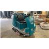 Image 1 : TENNANT T16 ECH20 COMMERCIAL ELECTRIC RIDE-ON FLOOR SCRUBBER / VACUUM CLEANING SYSTEM WITH KEYS