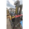 Image 4 : DAEWOO GC18 YELLOW 2,400 LBS CAPACITY 3 STAGE 189" MAST PROPANE COUNTERBALANCE FORKLIFT WITH