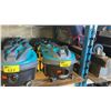 Image 1 : GROUP OF 3 TENNANT V-CAN-12 COMMERCIAL DRY CANISTER VACUUMS *NO HOSES OR ATTACHMENTS*