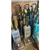 Image 1 : GROUP OF 3 TENNANT COMMERCIAL UPRIGHT VACUUM CLEANERS