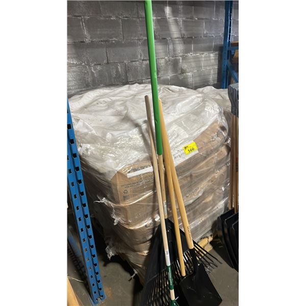 PALLET OF CRAFCO HOT APPLIED MODIFIED ASPHALT CRACK & JOINT SEALANT