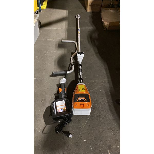 STIHL FSA 80.0 CORDLESS BATTERY POWERED TRIMMER WITH CHARGER & BATTERY