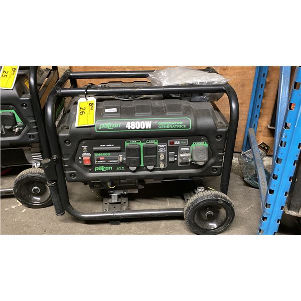PATRON GH-4800 HEAVY DUTY 4800W GAS POWERED PORTABLE GENERATOR