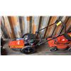 Image 1 : ECHO WT-1610 GAS POWERED WALK-BEHIND WHEELED STRING TRIMMER WITH A BOX OF MOWER BLADES