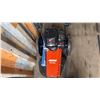 Image 2 : ECHO WT-1610 GAS POWERED WALK-BEHIND WHEELED STRING TRIMMER WITH A BOX OF MOWER BLADES