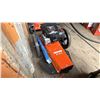 Image 4 : ECHO WT-1610 GAS POWERED WALK-BEHIND WHEELED STRING TRIMMER WITH A BOX OF MOWER BLADES