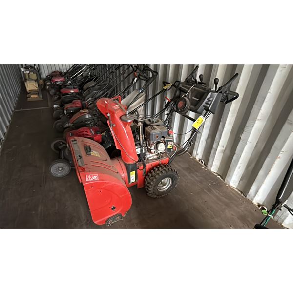 JONSERED ST 2368EP GAS POWERED WALK BEHIND 27" SNOWBLOWER