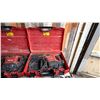 Image 1 : HILTI TE 60 HEAVY DUTY ROTARY HAMMER IN HARD TRANSPORT CARRYING CASE WITH ASSORTED DRILLING