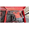 Image 2 : HILTI TE 60 HEAVY DUTY ROTARY HAMMER IN HARD TRANSPORT CARRYING CASE WITH ASSORTED DRILLING