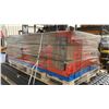 Image 2 : SKLP SK-HJ6 INDUSTRIAL 40' L BLUE / ORANGE 6 SECTION HEAVY DUTY METAL STORAGE SHELVING *INCLUDES 36