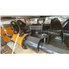 Image 2 : GIYI C-10 MINI EXCAVATOR ATTACHMENT SET- 2 BUCKETS, GRABBER, RAKE, RIPPER, QUICK CONNECT, AUGER &