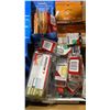 Image 7 : BOX OF ASSORTED HEAVY DUTY STAPLE GUNS, RIVET TOOL, STAPLES & RIVETS