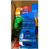 Image 9 : BOX OF ASSORTED HEAVY DUTY STAPLE GUNS, RIVET TOOL, STAPLES & RIVETS