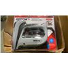 Image 3 : BOX OF ASSORTED HEAVY DUTY STAPLE GUNS, RIVET TOOL, STAPLES & RIVETS