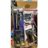 Image 4 : BOX OF ASSORTED HEAVY DUTY STAPLE GUNS, RIVET TOOL, STAPLES & RIVETS