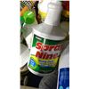 Image 7 : BIN OF ASSORTED CLEANERS & CHEMICALS- WATER CLARIFIER, LIME OUT, PARTS LUBRICANT, SPRAY NINE,