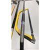 Image 5 : GROUP OF ASSORTED YARD TOOLS- SHOVEL, HAND SAW, 18LB WEDGE POINT BAR, AXES, HAMMER, PRY