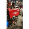 Image 2 : LINCOLN ELECTRIC 180 MIG-PAC AC WIRE FEED WELDER ON MOBILE WELDERS CART & 2 TANKS *CONTENTS ONLY*
