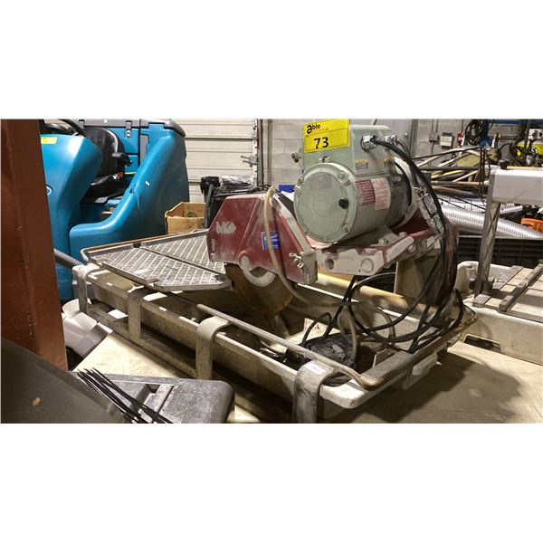 MK DIAMOND MK-101 COMMERCIAL ELECTRIC 10" WET TILE/STONE CUTTING SAW