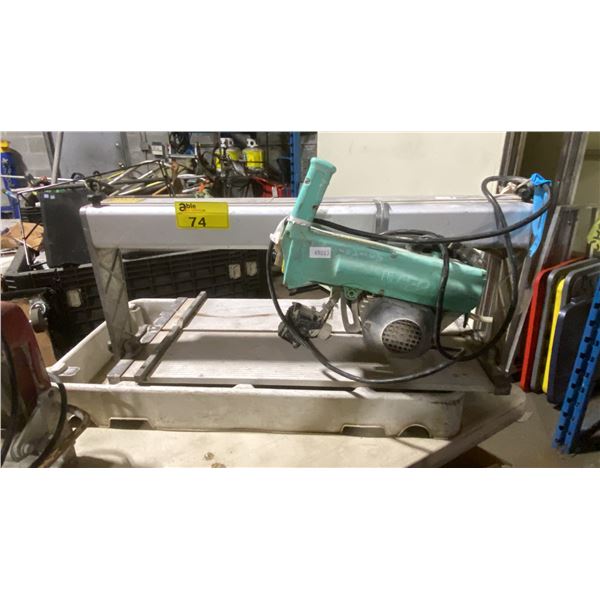 IMER COMBI 200VA COMMERCIAL ELECTRIC WET TILE/STONE CUTTING SAW WITH STAND