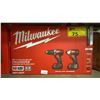 Image 1 : MILWAUKEE 2697-22CT M18 CORDLESS LITHIUM-ION 2-TOOL COMBO KIT *IN BOX*