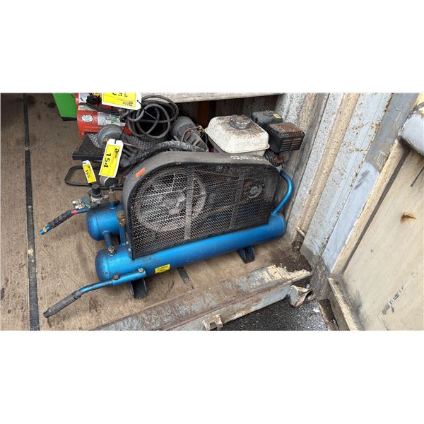 OMEGA PUK5508G BLUE PORTABLE GAS OPERATED AIR COMPRESSOR