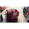 Image 2 : WARNER LECTRIC ORANGE PORTABLE ELECTRIC CORDED HEAVY DUTY WALL STEAMER WITH HOSE