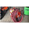 Image 3 : WARNER LECTRIC ORANGE PORTABLE ELECTRIC CORDED HEAVY DUTY WALL STEAMER WITH HOSE