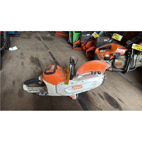 STIHL TSA 230 HEAVY DUTY CORDLESS BATTERY POWERED CUT OFF MACHINE