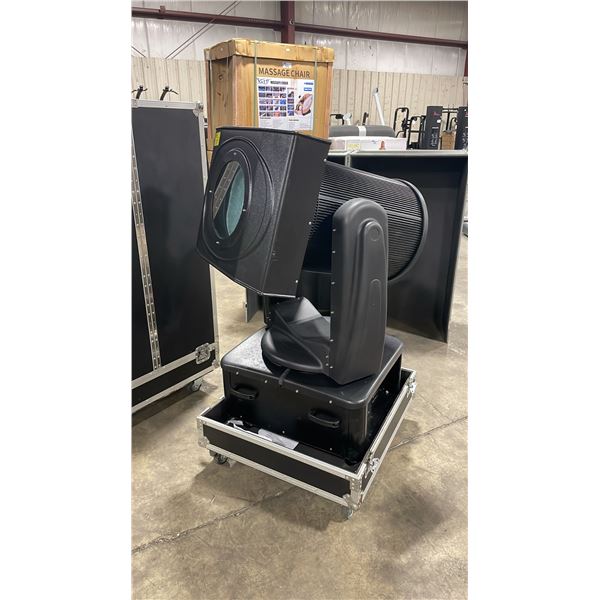 LINO INDUSTRIAL PROFESSIONAL MOBILE STAGE MOVING HEAD SEARCHLIGHT WITH COLOR CHANGER IN HARD
