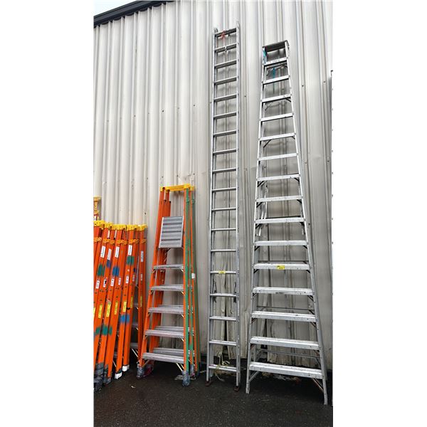 36' HEAVY DUTY ALUMINUM EXTENSION LADDER