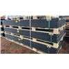 Image 1 : PALLET OF 12 HEAVY DUTY INDUSTRIAL 47" X 95" PLASTIC CONSTRUCTION SITE ROADBED PROTECTION MATS