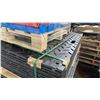 Image 2 : PALLET OF 12 HEAVY DUTY INDUSTRIAL 47" X 95" PLASTIC CONSTRUCTION SITE ROADBED PROTECTION MATS