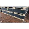 Image 1 : PALLET OF 12 HEAVY DUTY INDUSTRIAL 47" X 95" PLASTIC CONSTRUCTION SITE ROADBED PROTECTION MATS