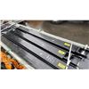 Image 1 : PAIR OF BLACK 6FT LIGHT DUTY FORKLIFT FORK EXTENSIONS
