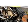 Image 3 : PALLET CRATE OF ASSORTED SMALL ENGINE PARTS & REPAIR RENTAL TOOLS *PALLET CRATE NOT INCLUDED*