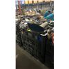 Image 1 : PALLET CRATE OF ASSORTED SMALL ENGINE PARTS & REPAIR RENTAL TOOLS *PALLET CRATE NOT INCLUDED*